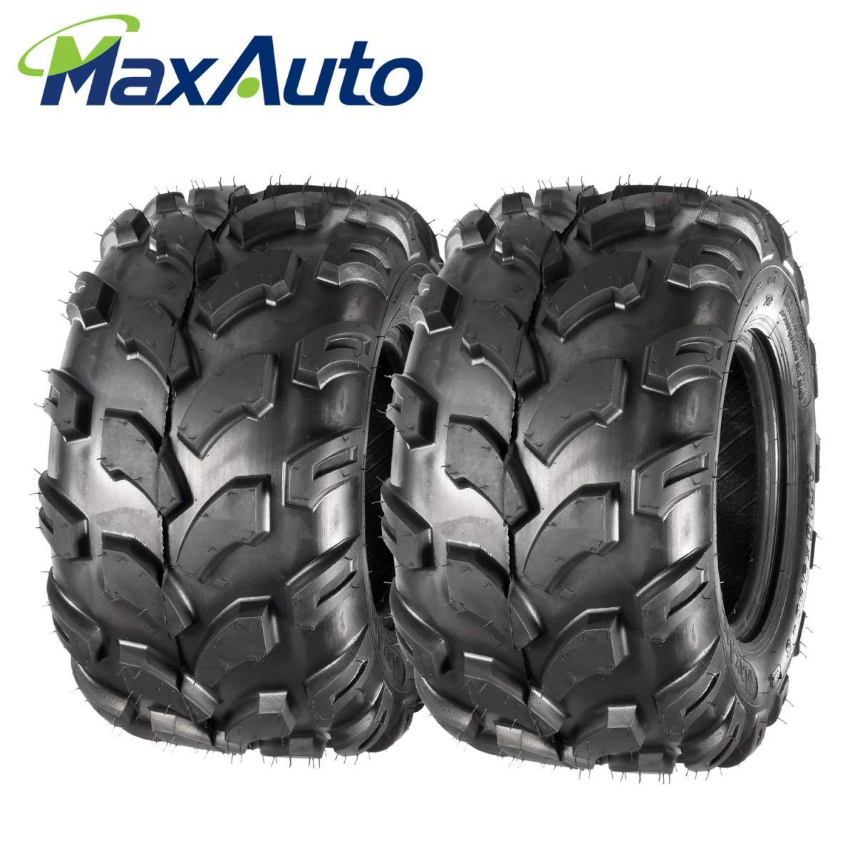 MaxAuto 2PCS Sport ATV Tires 18x9.5-8 18x9.50x8 Lawn Mower Off-Road ATV UTV Tire 4PR Turf Tires Mud Sand Trial Tires P311