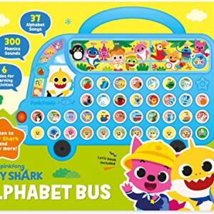 Pinkfong Baby Shark ABC Alphabet Bus Sound Pad | Baby Shark Toys, Baby Shark Books | Learning & Education Toys | Interactive Baby Toys for Toddlers 1-3 | Gifts for Boys & Girls