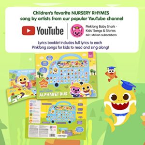 Pinkfong Baby Shark ABC Alphabet Bus Sound Pad | Baby Shark Toys, Baby Shark Books | Learning & Education Toys | Interactive Baby Toys for Toddlers 1-3 | Gifts for Boys & Girls