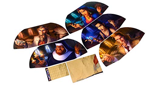 Paranormal Detectives Party Game | Murder Mystery Board Game | Crime Scene Investigation Game for Kids and Adults | Ages 12+ | 2-6 Players | Avg. Playtime 30-150 Minutes | Made by Lucky Duck Games