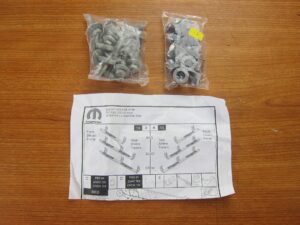 mopar 2009-2013 dodge ram side step hardware mounting kit new oem