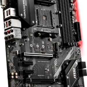 MSI Arsenal Gaming AMD Ryzen 2ND and 3rd Gen AM4 M.2 USB 3 DDR4 DVI HDMI Crossfire ATX Motherboard (B450 TOMAHAWK MAX II)