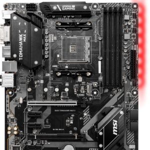 MSI Arsenal Gaming AMD Ryzen 2ND and 3rd Gen AM4 M.2 USB 3 DDR4 DVI HDMI Crossfire ATX Motherboard (B450 TOMAHAWK MAX II)