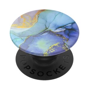 popsockets phone grip with expanding kickstand, marble popgrip - opalescent