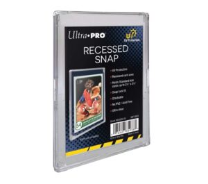 ultra pro uv recessed snap card holder