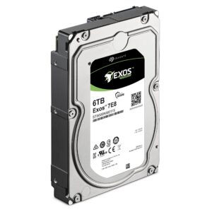 Seagate Exos 7E8 6TB 512e SATA 256MB Cache 3.5-Inch Enterprise Hard Drive (ST6000NM0115) (Renewed)