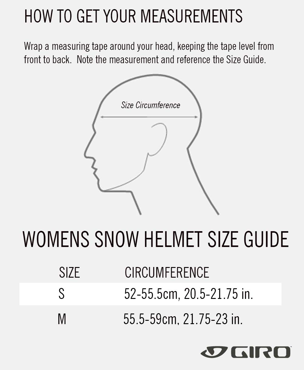 Giro Avera MIPS Asian Fit Ski Helmet - Snowboard Helmet for Women & Youth - Matte White - Size M (55.5-59cm)