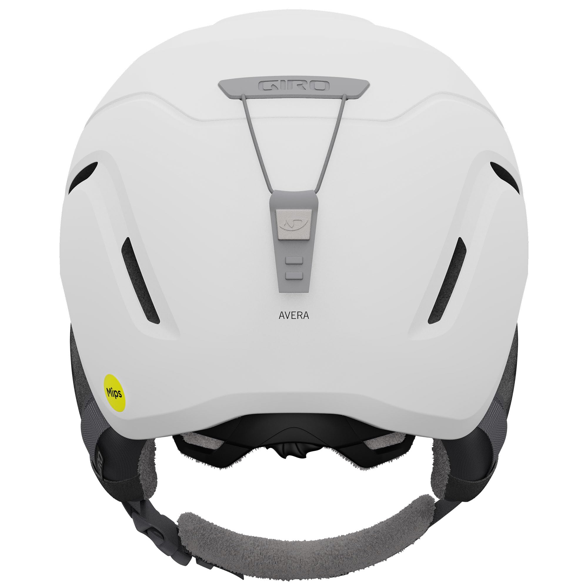 Giro Avera MIPS Asian Fit Ski Helmet - Snowboard Helmet for Women & Youth - Matte White - Size M (55.5-59cm)