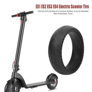 Scooter Clone Segway ES1 ES2 ES4 Electric Scooter Solid Rubber Tire NO INFLATE Replacement for The