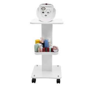 aluminum trolley wheel stand hair salon beauty mobile cart rolling trolley hair instrument storage tray usa