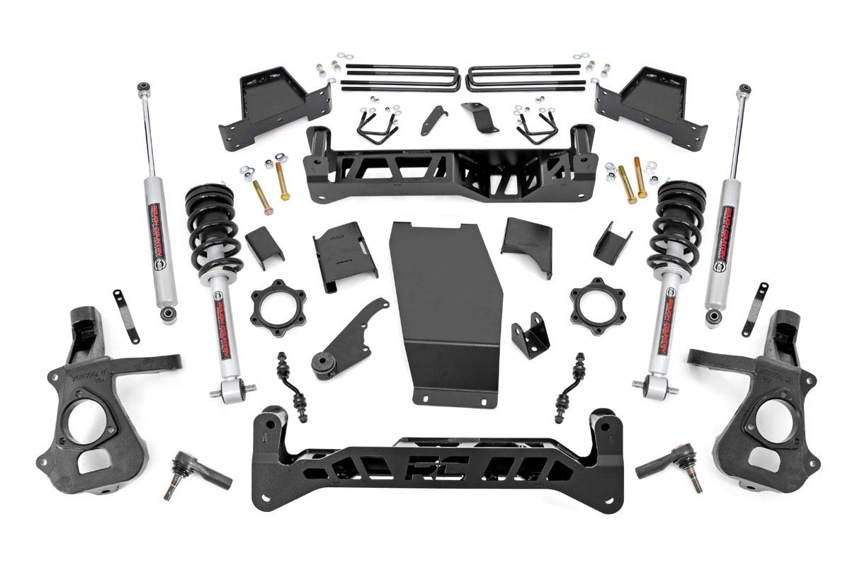 Rough Country 7" Lift Kit w/N3 Struts for 2014-2018 Chevy/GMC 1500 4WD - 17432