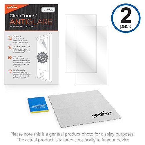 BoxWave Screen Protector Compatible with Blackmagic Pocket Cinema Camera 6K - ClearTouch Anti-Glare (2-Pack), Anti-Fingerprint Matte Film Skin