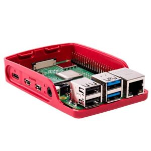 Raspberry Pi 4 Case - Red/White