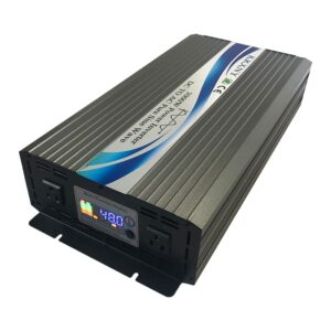 krxny 3000w off grid pure sine wave power inverter 48v dc to 110v 120v ac 60hz with lcd display