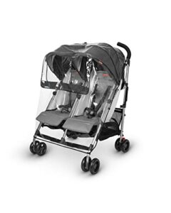 uppababy g-link and g-link v2 rain shield waterproof and windproof coverage ventilated design quick attachment easy access to child