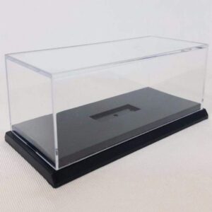 beimycw dust proof acrylic display case clear storage holder for 1/64 model car toy