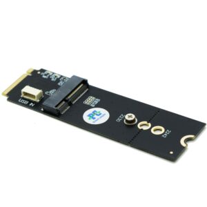 Sintech M.2 M-Key M.2 Key E Module,NGFF WiFi Card to M.2 Key M Adapter Card Compatible for Intel 7260,8260,9260