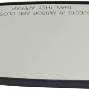 Kool Vue Mirror Glass Compatible with Honda Civic 2006-2011 Mirror Glass Passenger Side Non-Heated Coupe with Backing Plate