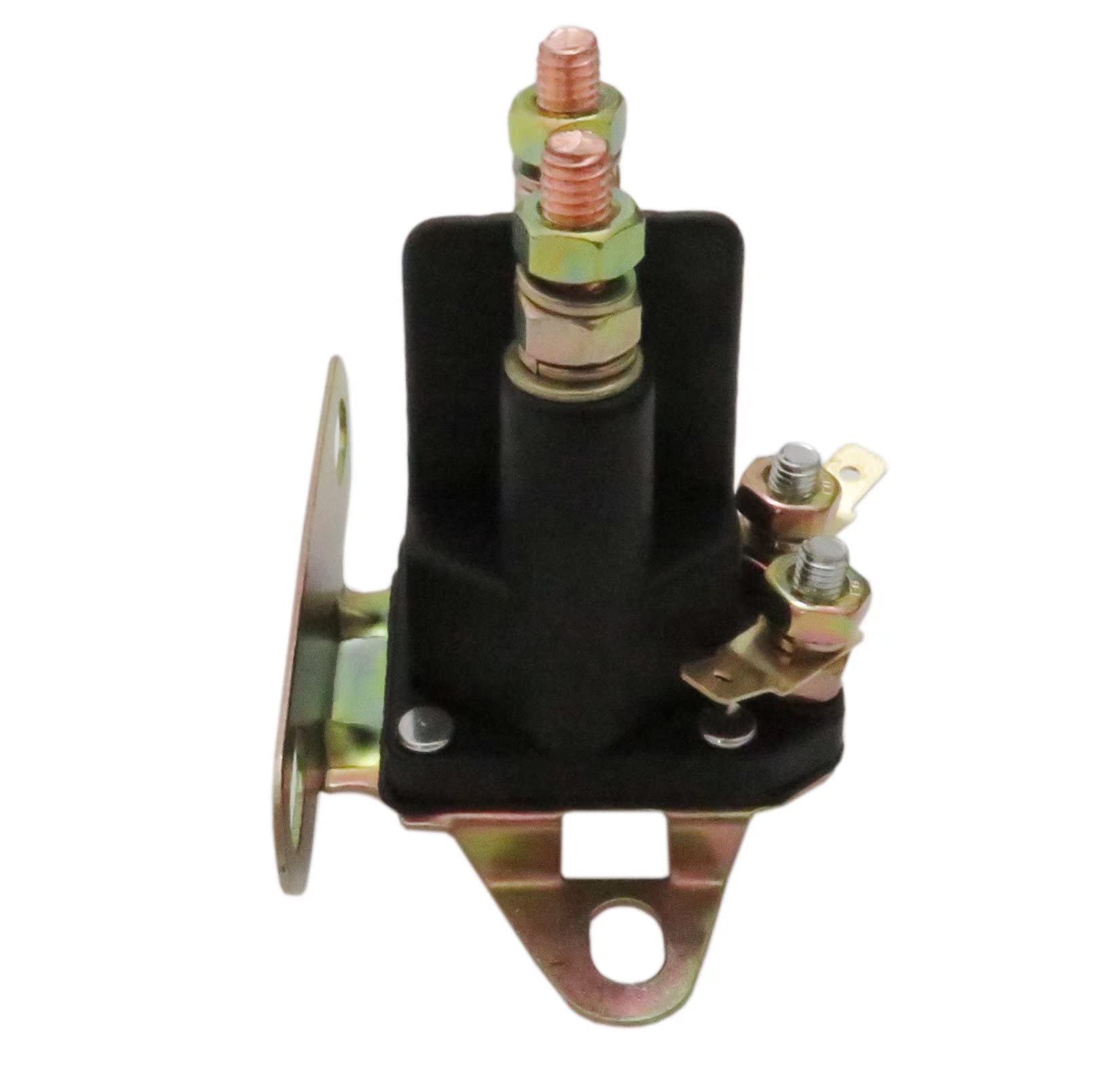 Rllyer Starter Solenoid w/ 2 Hole Bracket For Exmark Lawn Boy Toro 104-3189 117-1197