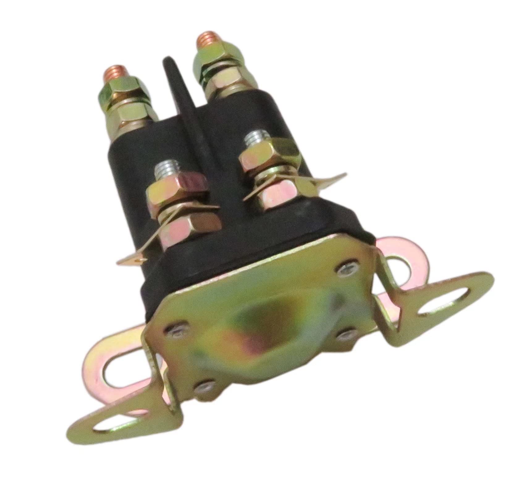 Rllyer Starter Solenoid w/ 2 Hole Bracket For Exmark Lawn Boy Toro 104-3189 117-1197