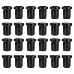 24pcs a arm short bushing kit replacement for polaris ranger 400 500 700 800 900, sportsman 300 400 450 500 570 600 700 800, replace 5439270, 5431846, 5432091