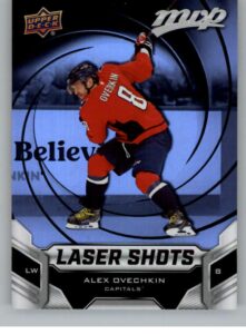 2019-20 upper deck mvp laser shots hockey #s-1 alexander ovechkin washington capitals official nhl trading card from ud