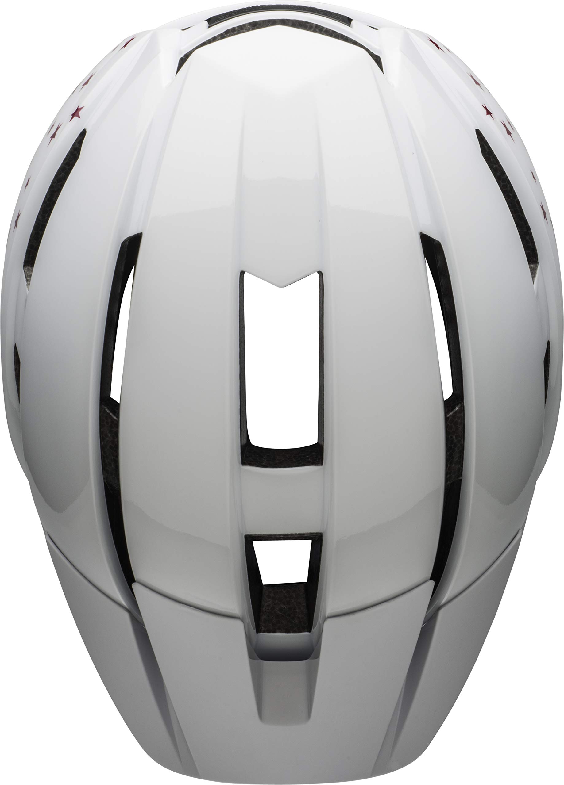 Bell Sidetrack II Youth Youth Bike Helmet - Stars Gloss White (2022), Universal Youth (50-57 cm)