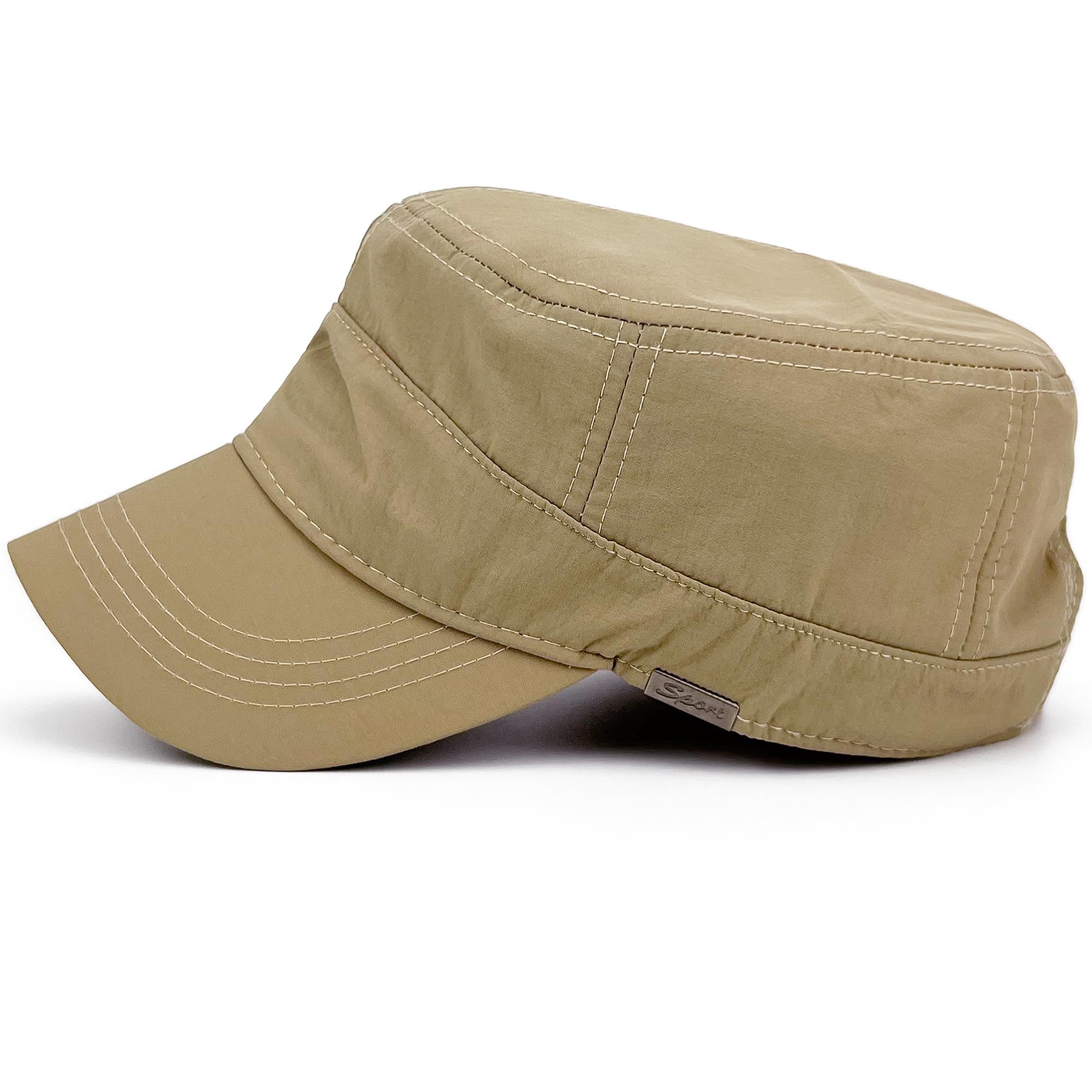 Redsharks Quick Dry Caps for Women Waterproof Hat for Men Running Xl Beige Khaki