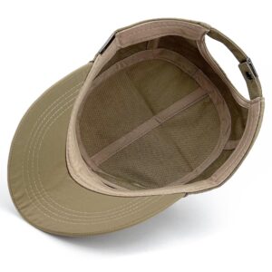 Redsharks Quick Dry Caps for Women Waterproof Hat for Men Running Xl Beige Khaki