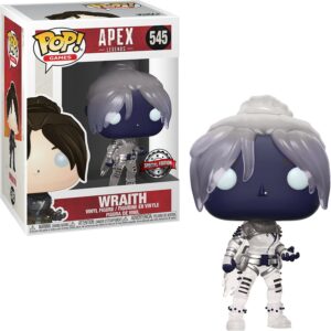 funko pop! games: apex legends - wraith (translucent), amazon exclusive, multicolor (46214)