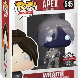 Funko Pop! Games: Apex Legends - Wraith (Translucent), Amazon Exclusive, Multicolor (46214)