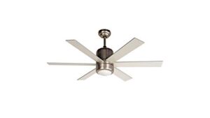 hardware house 24-2479 horizon ceiling fan, 48", satin nickel