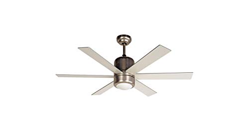 Hardware House 24-2479 Horizon Ceiling Fan, 48", Satin Nickel