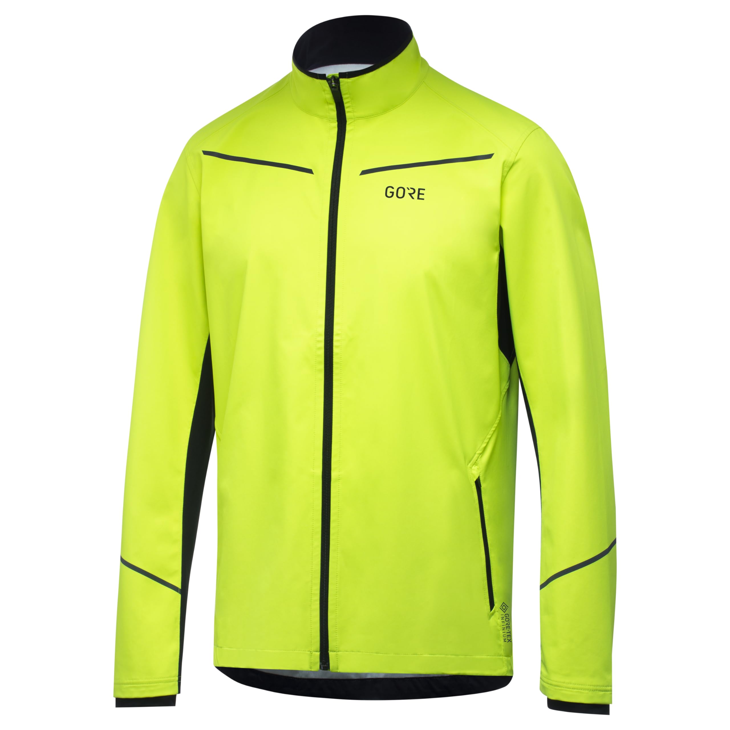 GORE WEAR Men's R3 Gore-TEX INFINIUM Partial Jacket, neon Yellow/Black, S