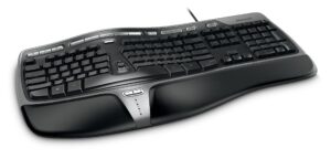 microsoft natural ergonomic keyboard 4000 for business - wired