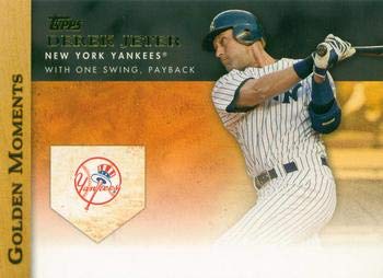 2012 Topps Golden Moments #GM-3 Derek Jeter Yankees Baseball Card NM-MT