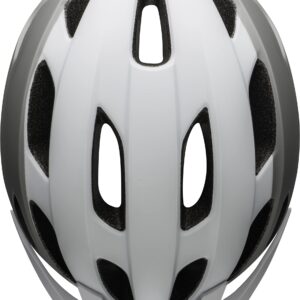 BELL Trace Adult Recreational Bike Helmet - Matte White/Silver (Discontinued), Universal Adult (53-60 cm)