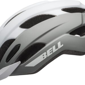 BELL Trace Adult Recreational Bike Helmet - Matte White/Silver (Discontinued), Universal Adult (53-60 cm)