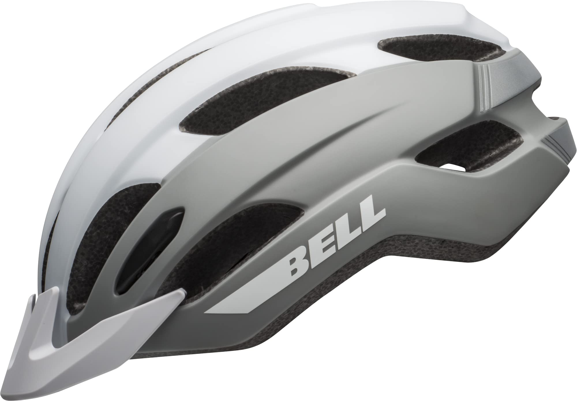 BELL Trace Adult Recreational Bike Helmet - Matte White/Silver (Discontinued), Universal Adult (53-60 cm)