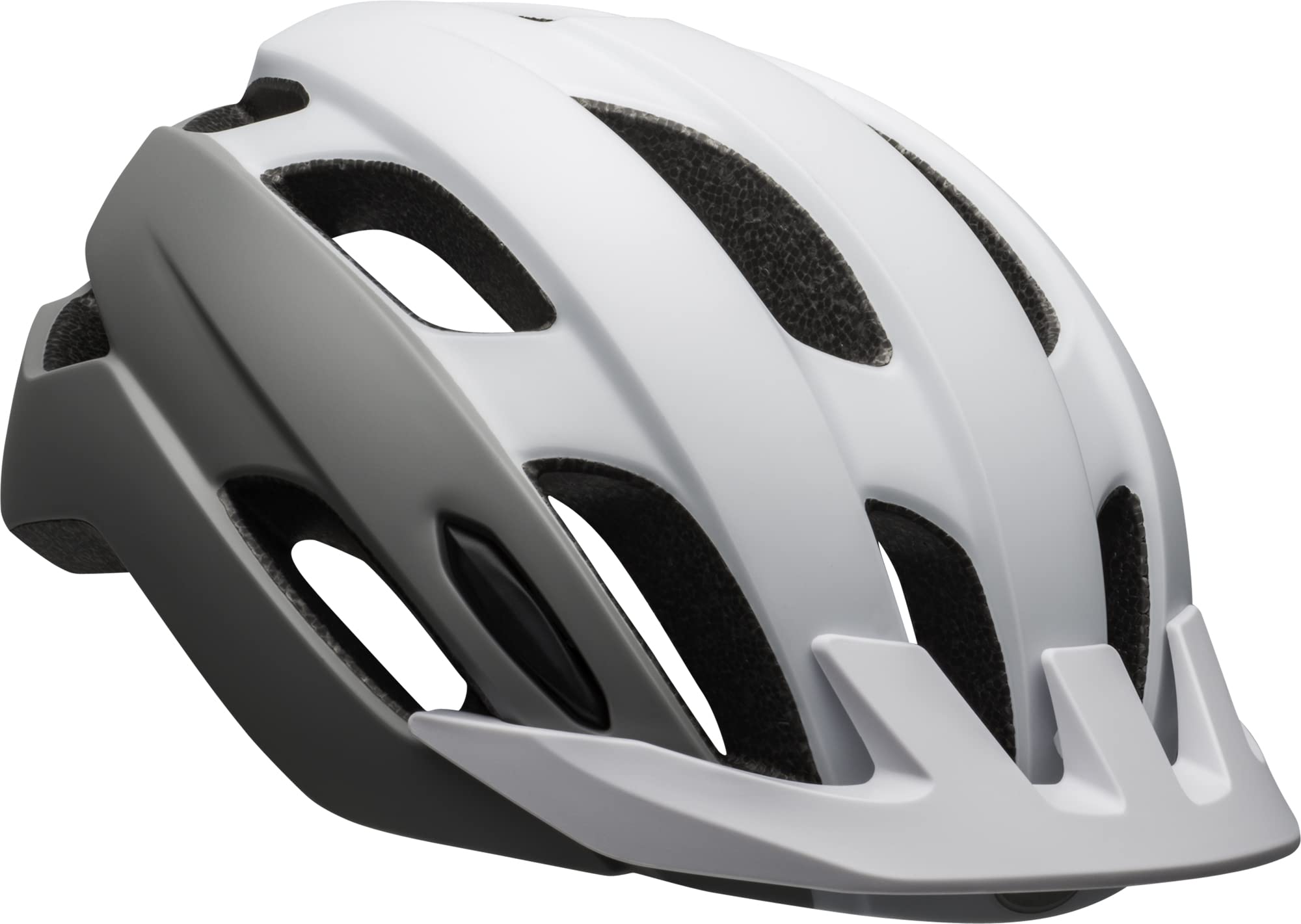 BELL Trace Adult Recreational Bike Helmet - Matte White/Silver (Discontinued), Universal Adult (53-60 cm)