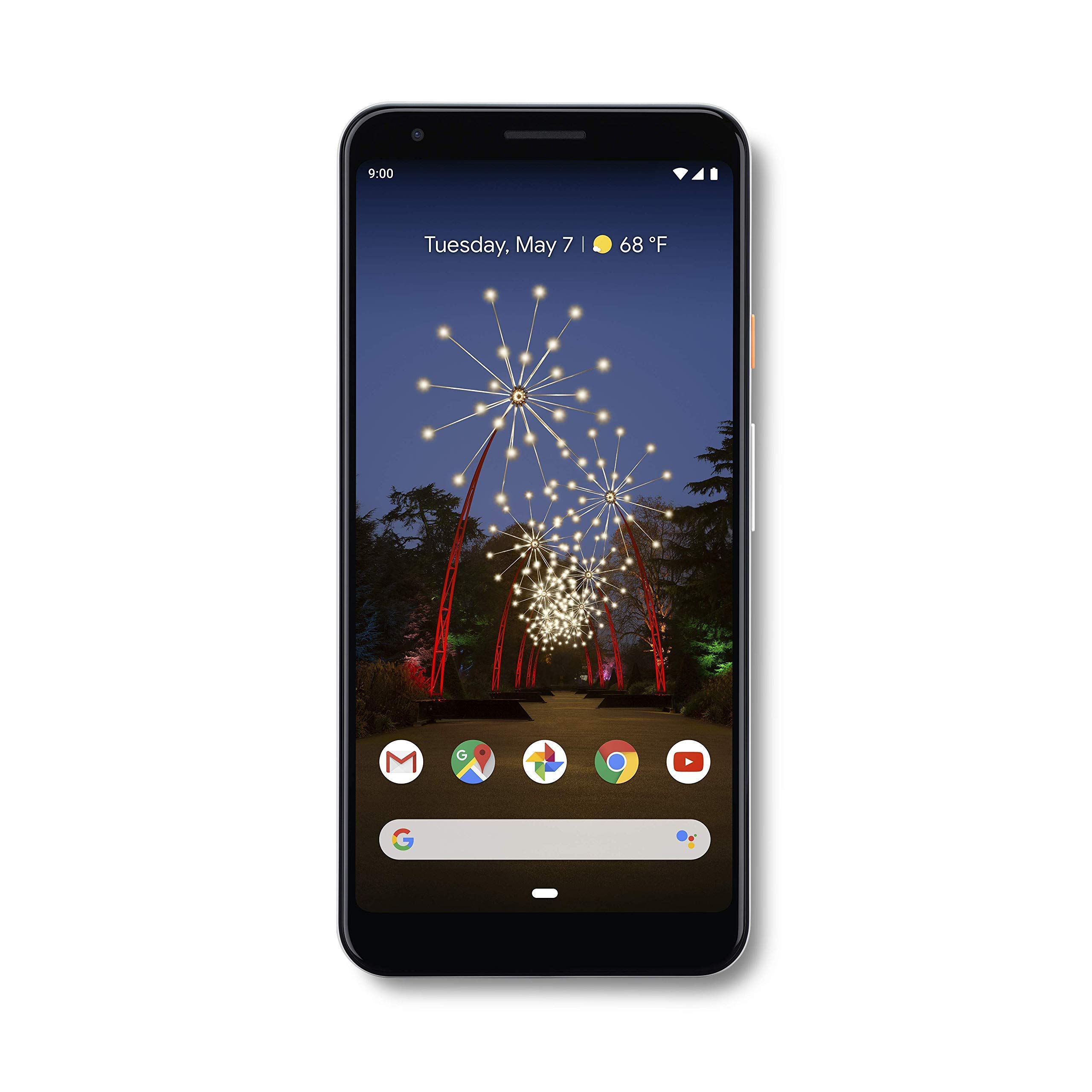 Google - Pixel 3a XL with 64GB Memory Cell Phone (Unlocked) - Clearly White (Renewed)