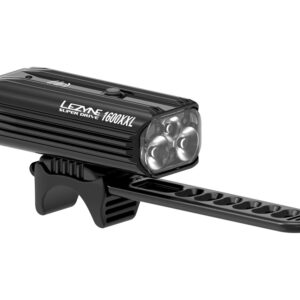 LEZYNE SUPER DRIVE 1600XXL LOADED BLACK GLOSS HEADLIGHT