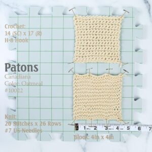 Patons Canadiana Solids White 244510-10005 (6-Pack - Same Dye Lot) Worsted Medium #4 Acrylic Yarn for Crocheting and Knitting - Bundle with 1 Artsiga Crafts Project Bag