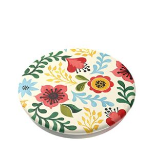 PopSockets Phone Grip with Expanding Kickstand, Floral PopGrip - Wallflower Paper