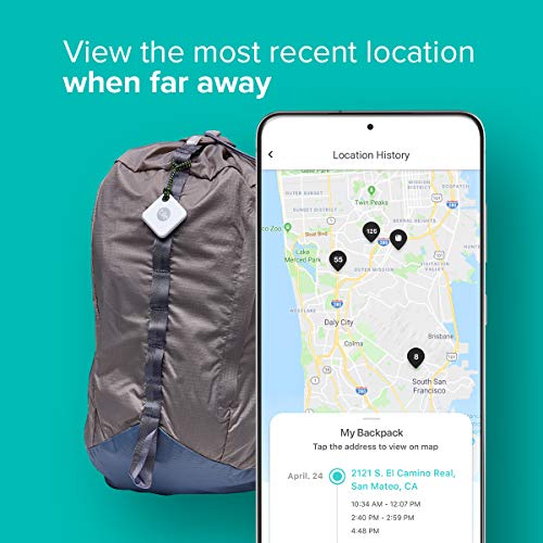 Tile Pro (2020) 2-pack - High Performance Bluetooth Tracker, Keys Finder and Item Locator for Keys, Bags, and More; 400 ft Range, Water Resistance and 1 Year Replaceable Battery