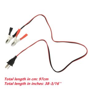 POWER PRODUCTS 12V DC Battery Charging Cable For Predator 1400W 2000W 3500W Inverter Generator 5000 Watt Dual-Fuel Inverter Generator For Generac GP2500i For Pulsar 1200W 2-Stroke Generator