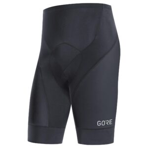 gore wear men's standard c3 short tighs+, black, xs