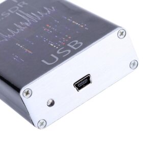 RTL SDR Receiver Full Band, 100KHz-1.7GHz Full-Band UV HF RTL-SDR USB Tuner Receiver Ham Radio Receiver