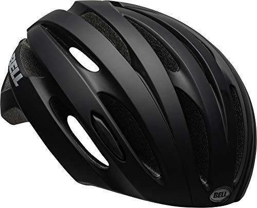 Bell Avenue MIPS LED Adult Road Bike Helmet (Matte/Gloss Black (2020), Universal Adult (54-61 cm))