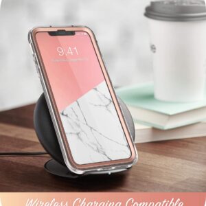 i-Blason Cosmo Series Case for iPhone 11 Pro Max 2019 Release, Slim Full-Body Stylish Protective Case with Built-in Screen Protector (Marble)